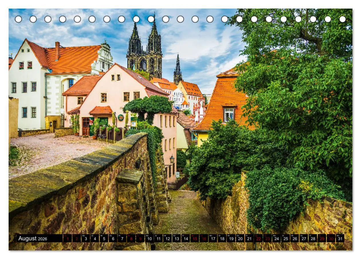 Bild: 9783457865965 | Meißen Impressionen (Tischkalender 2026 DIN A5 quer), CALVENDO...