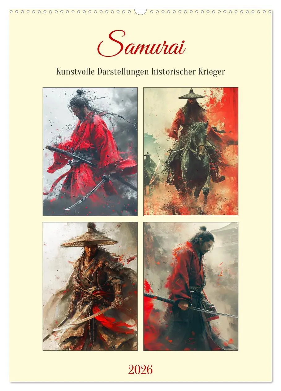 Cover: 9783516265965 | Samurai. Kunstvolle Darstellungen historischer Krieger...