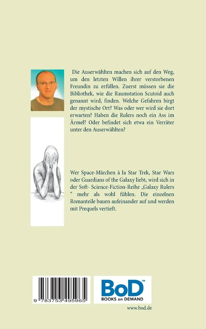 Rückseite: 9783753495965 | Galaxy Rulers | Scutoid | Karlheinz Huber | Taschenbuch | 324 S.