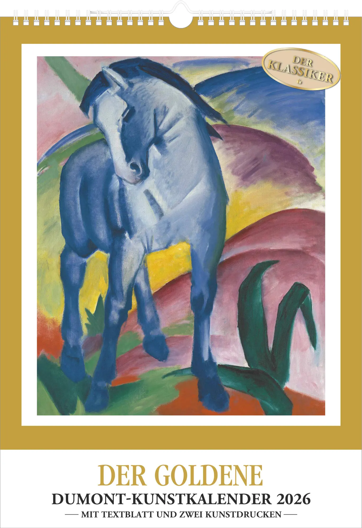 Cover: 4069095006065 | Kunstkalender 2026 - Der Goldene DUMONT-Kunstkalender -...