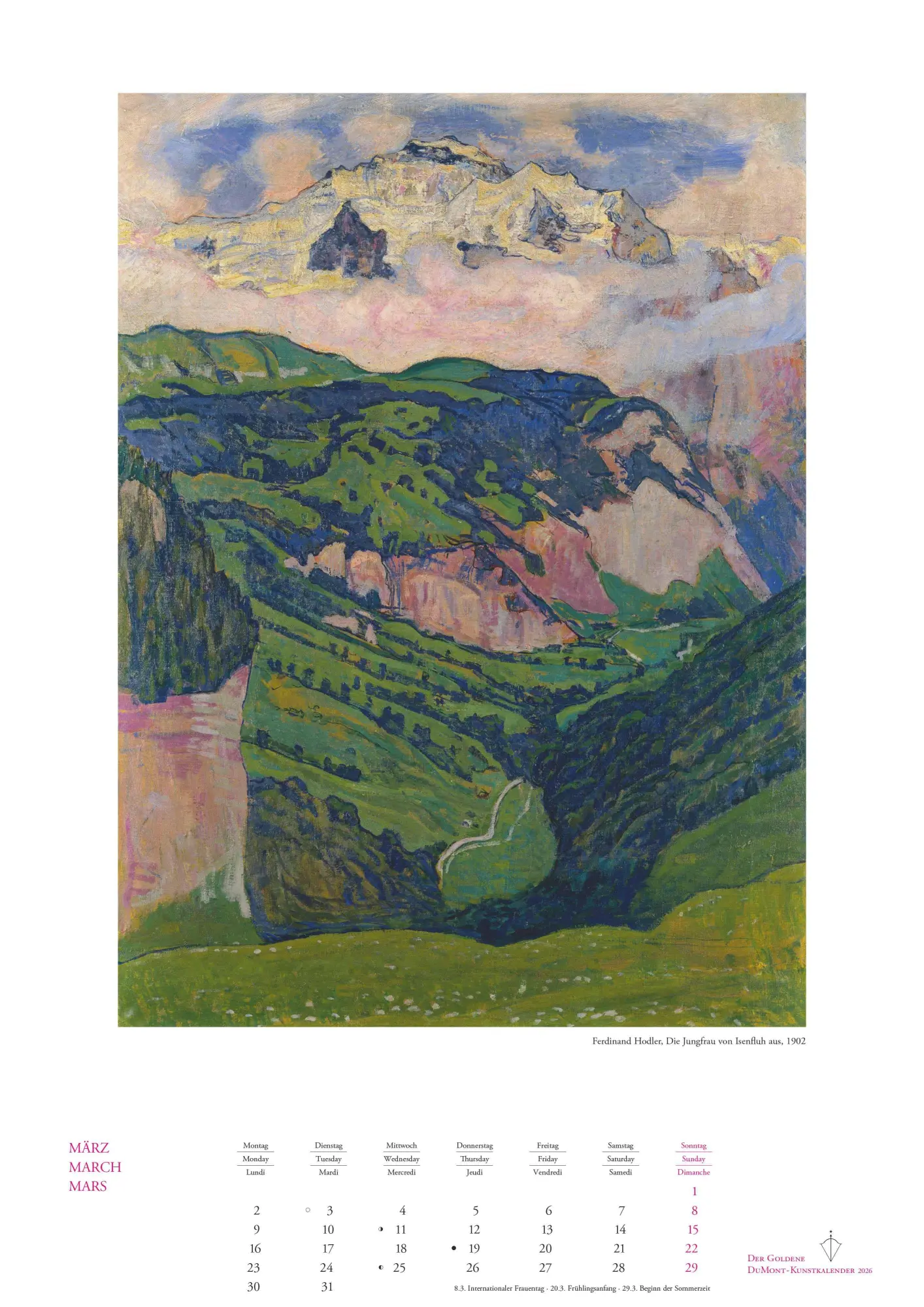 Bild: 4069095006065 | Kunstkalender 2026 - Der Goldene DUMONT-Kunstkalender -...