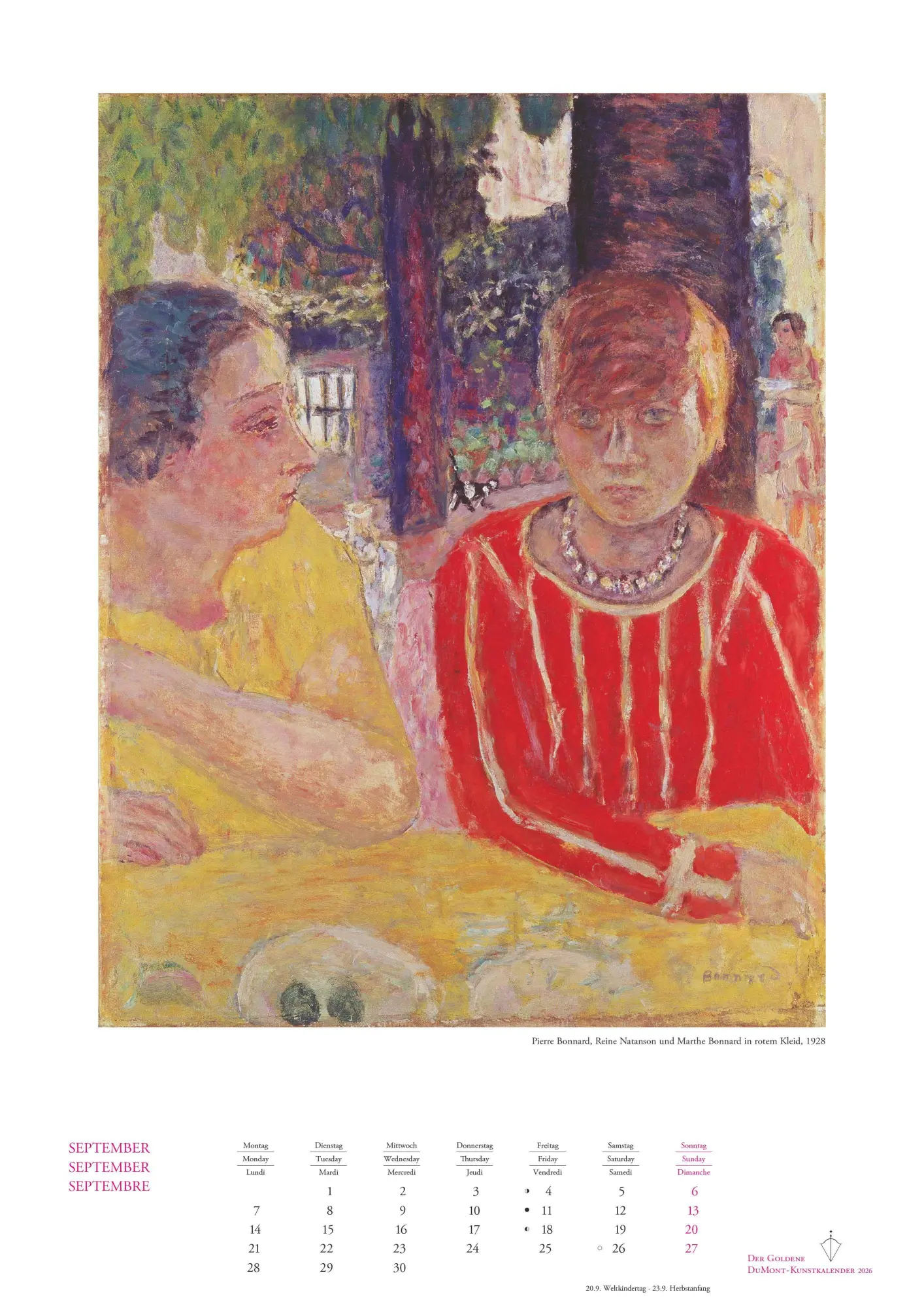 Bild: 4069095006065 | Kunstkalender 2026 - Der Goldene DUMONT-Kunstkalender -...