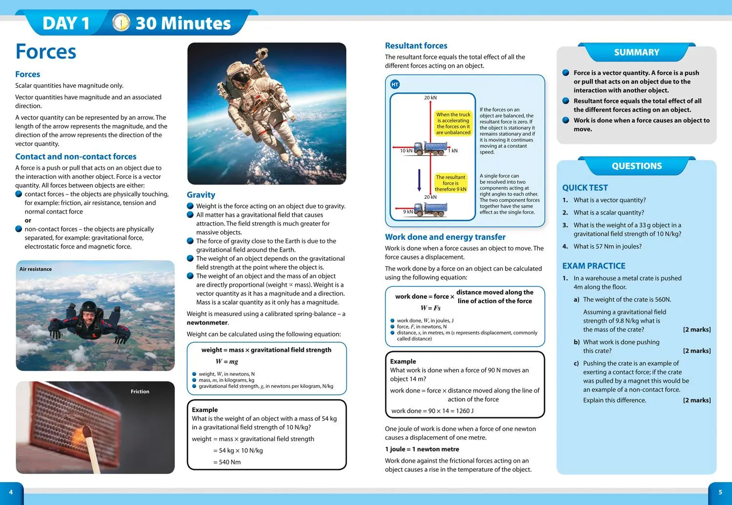 Bild: 9780008276065 | GCSE 9-1 Physics in a Week | Ideal for the 2025 and 2026 Exams | Gcse