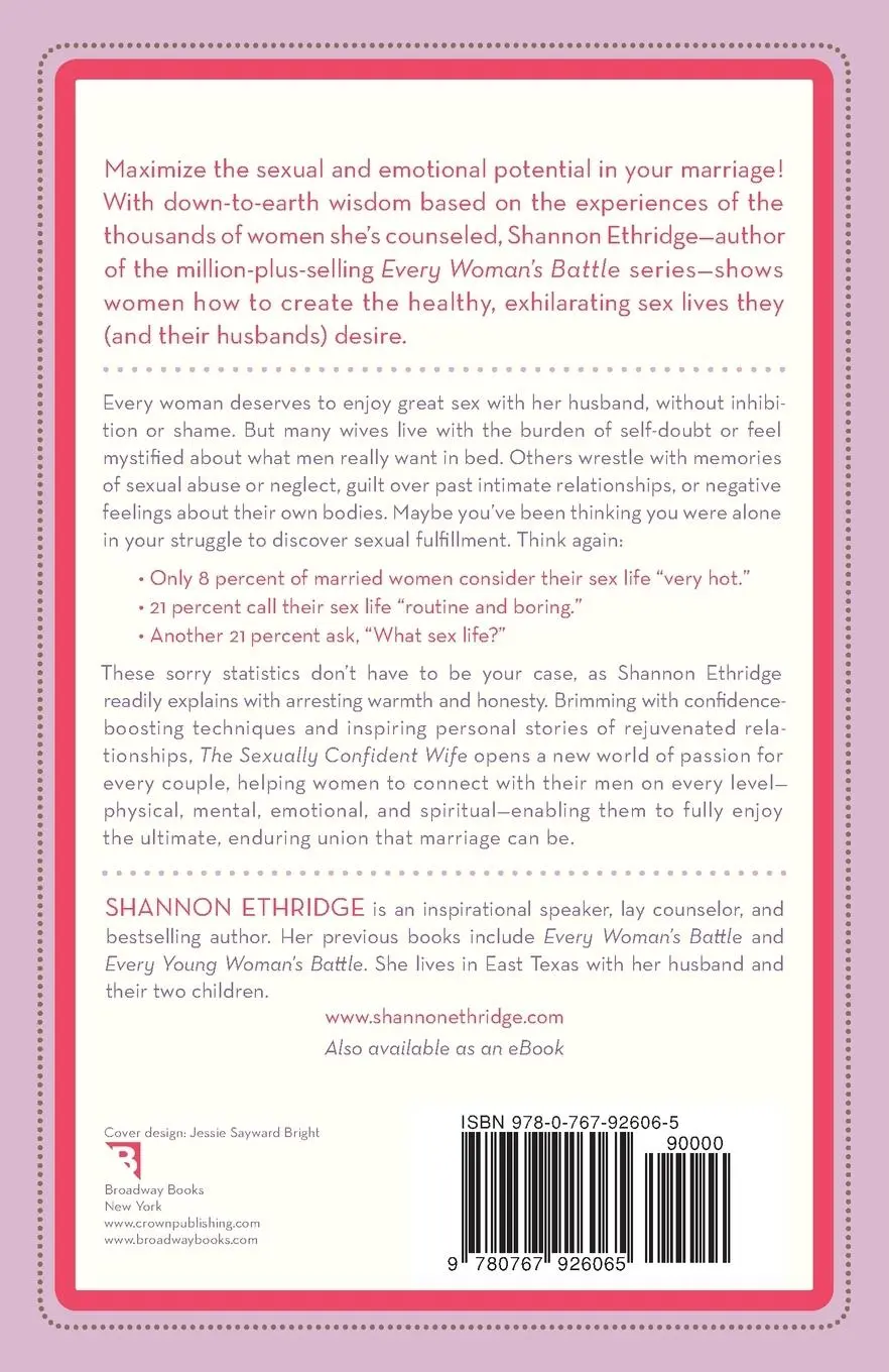 Rückseite: 9780767926065 | The Sexually Confident Wife | Shannon Ethridge | Taschenbuch | 2009