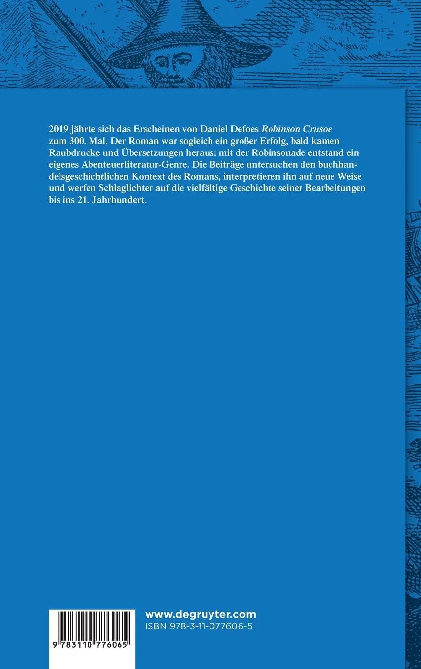 Rückseite: 9783110776065 | 300 Jahre "Robinson Crusoe" | Christine Haug (u. a.) | Buch | VII