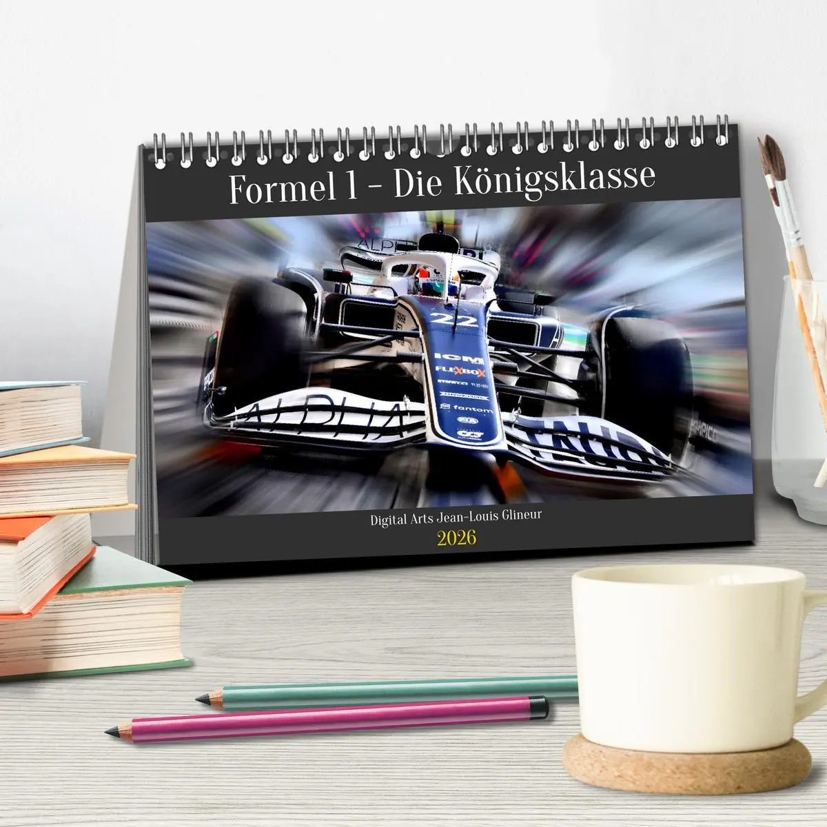 Bild: 9783457446065 | Formel 1 - Die Königsklasse (Tischkalender 2026 DIN A5 quer),...