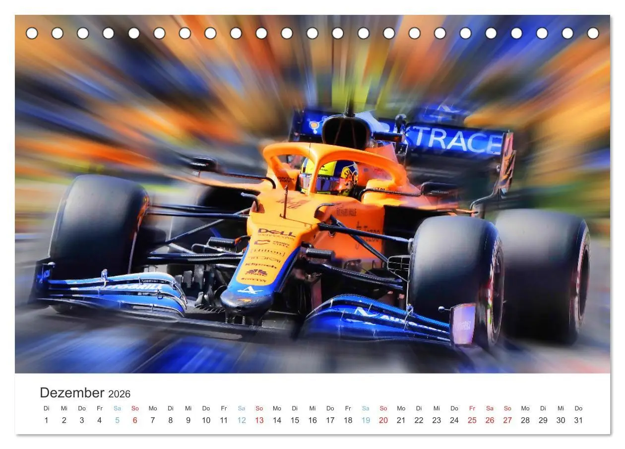 Bild: 9783457446065 | Formel 1 - Die Königsklasse (Tischkalender 2026 DIN A5 quer),...