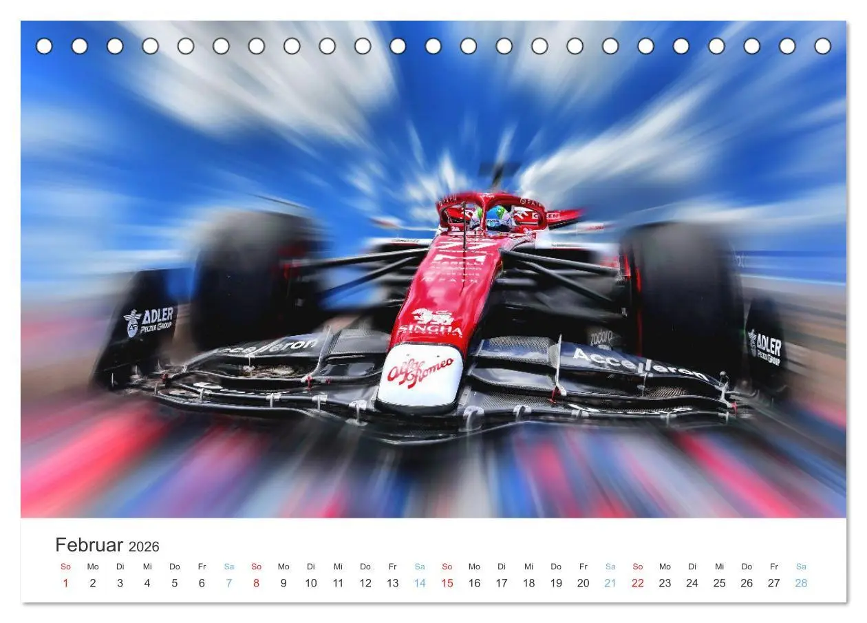 Bild: 9783457446065 | Formel 1 - Die Königsklasse (Tischkalender 2026 DIN A5 quer),...