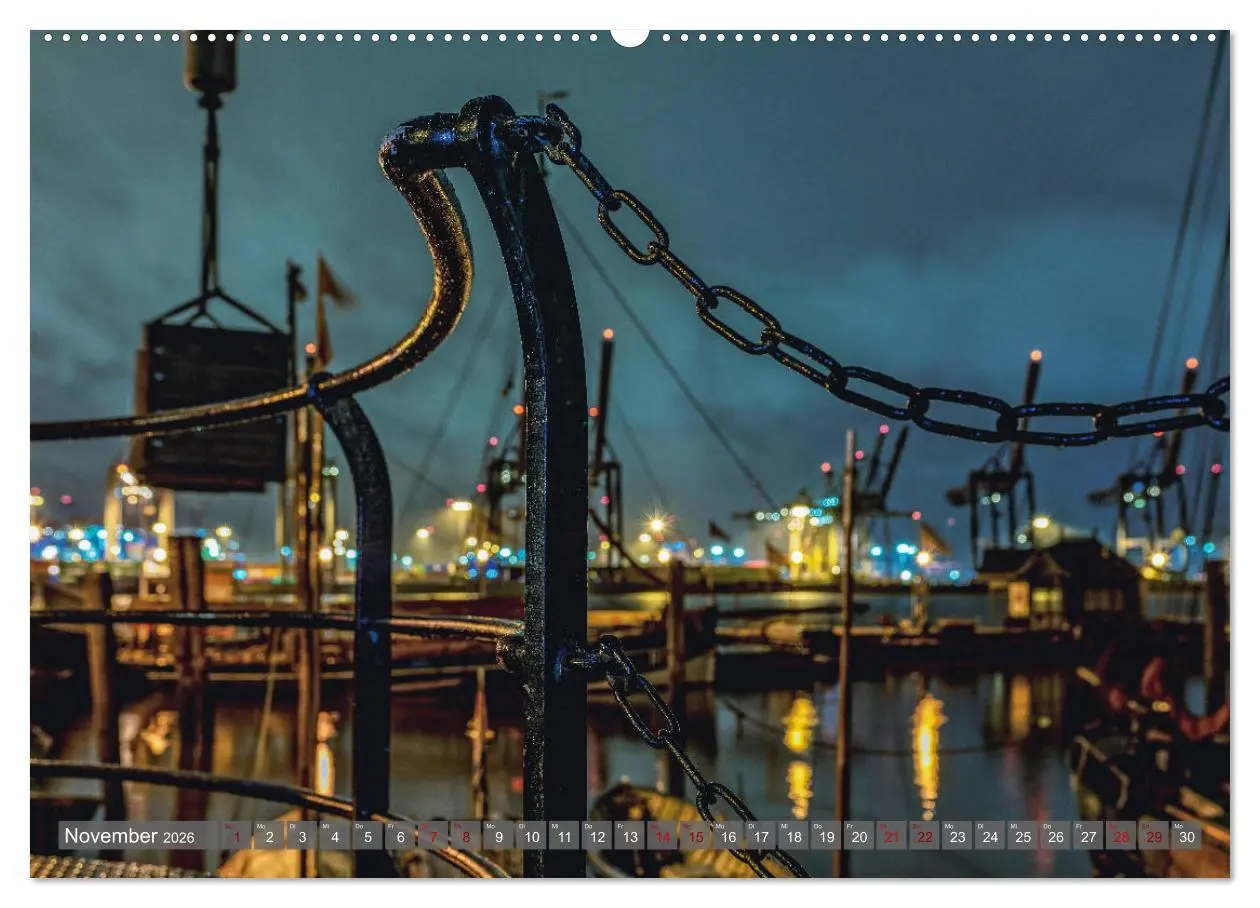 Bild: 9783457756065 | Hamburg City Vibes (Wandkalender 2026 DIN A2 quer), CALVENDO...