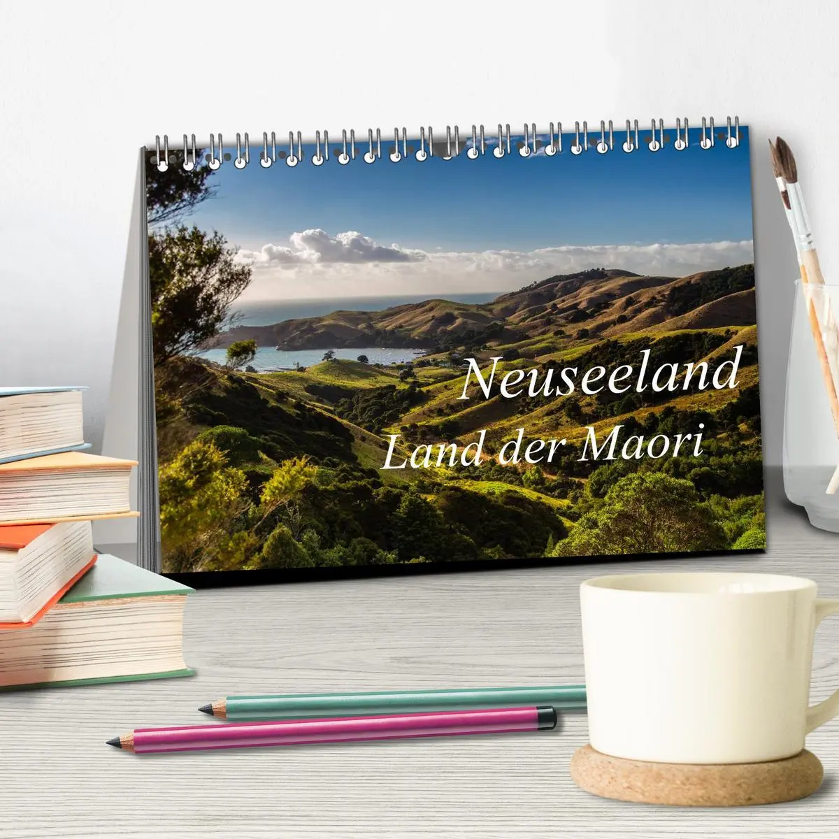 Bild: 9783516156065 | Neuseeland - Land der Maori (Tischkalender 2026 DIN A5 quer),...