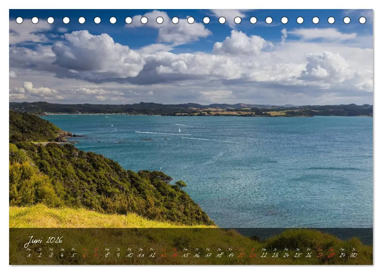 Bild: 9783516156065 | Neuseeland - Land der Maori (Tischkalender 2026 DIN A5 quer),...