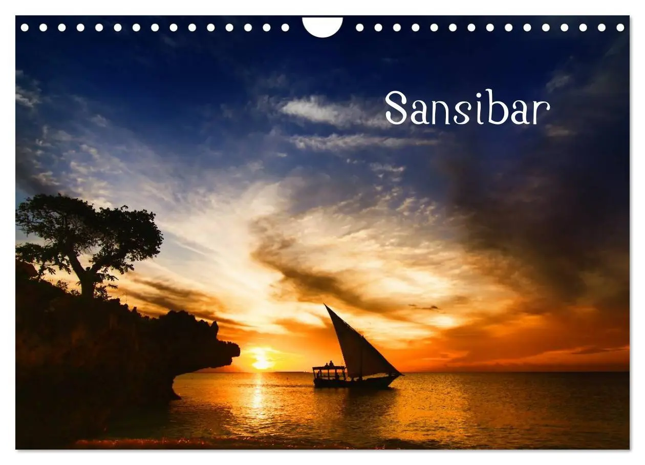 Cover: 9783516226065 | Sansibar (Wandkalender 2026 DIN A4 quer), CALVENDO Monatskalender