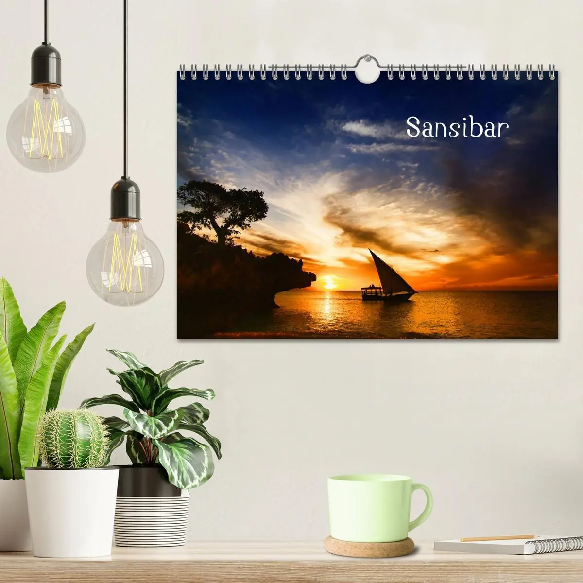 Bild: 9783516226065 | Sansibar (Wandkalender 2026 DIN A4 quer), CALVENDO Monatskalender