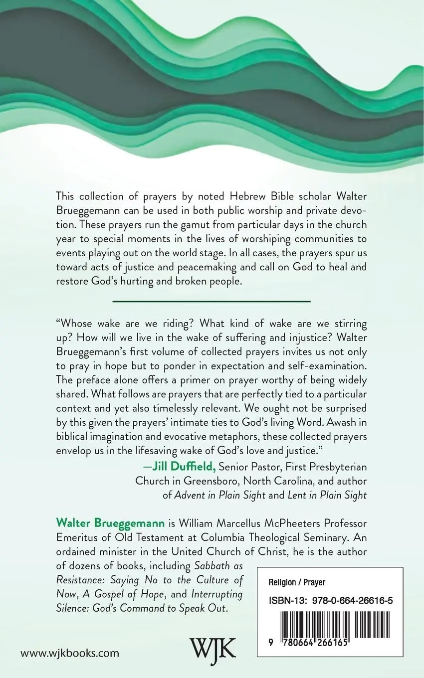 Rückseite: 9780664266165 | Acting in the Wake | Walter Brueggemann | Taschenbuch | Englisch