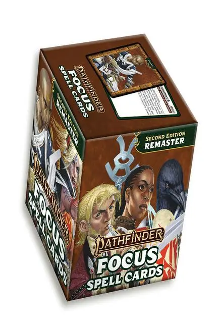 Cover: 9781640786165 | Pathfinder Focus Spell Cards (Remastered) (P2) | Paizo Publishing