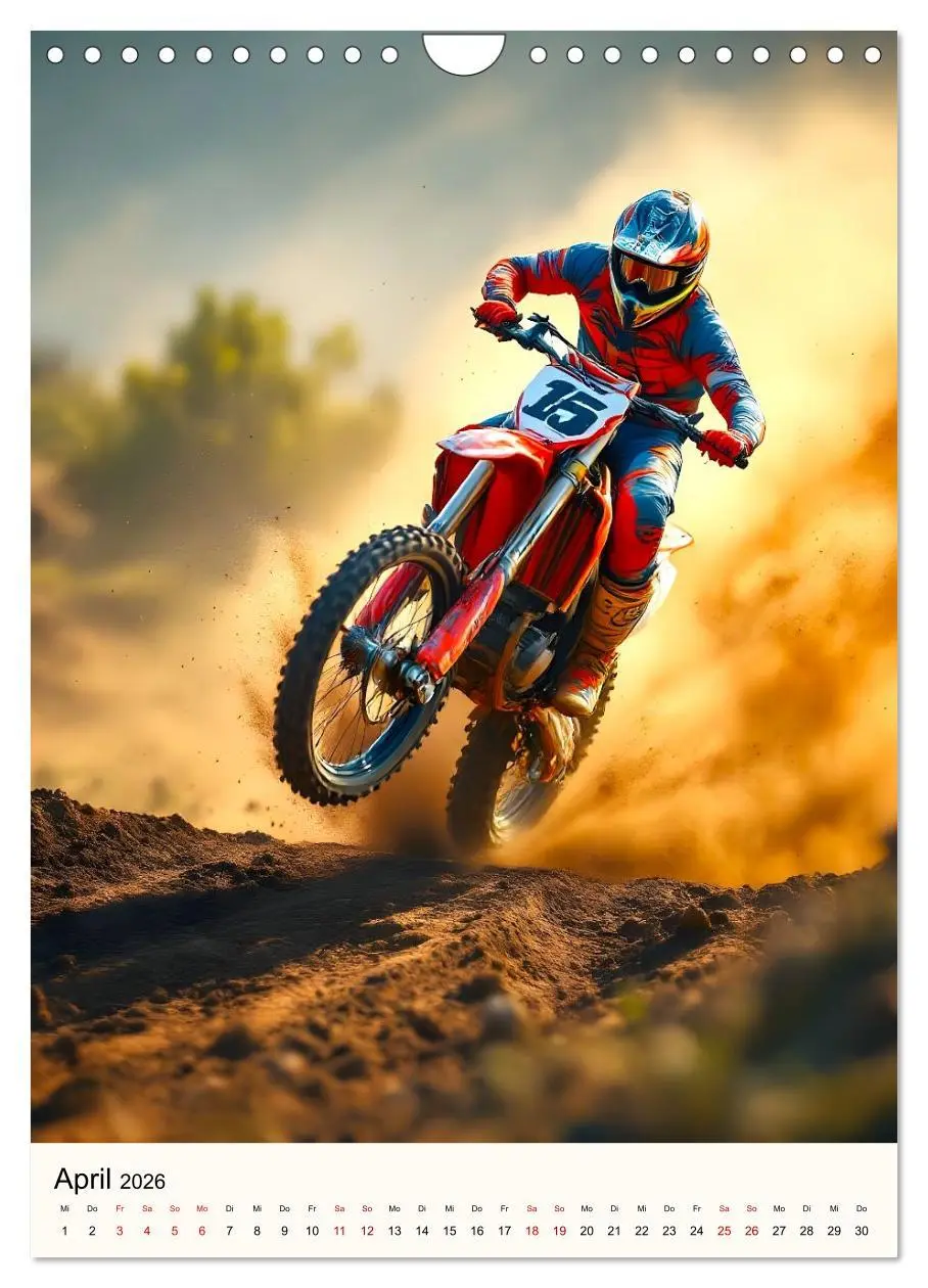Bild: 9783457296165 | Kickstart the Year - Dirt, Speed und Adrenalin (Wandkalender 2026...