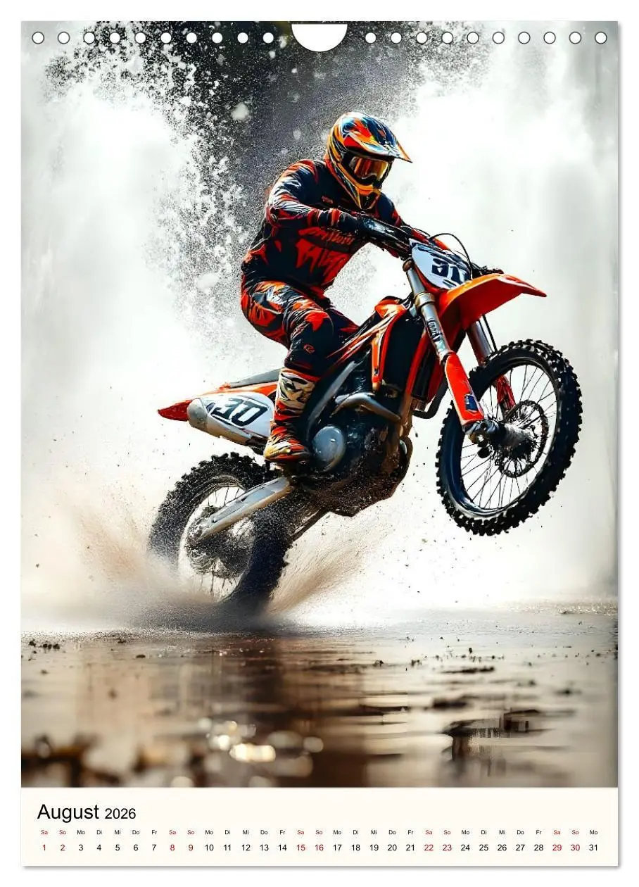 Bild: 9783457296165 | Kickstart the Year - Dirt, Speed und Adrenalin (Wandkalender 2026...