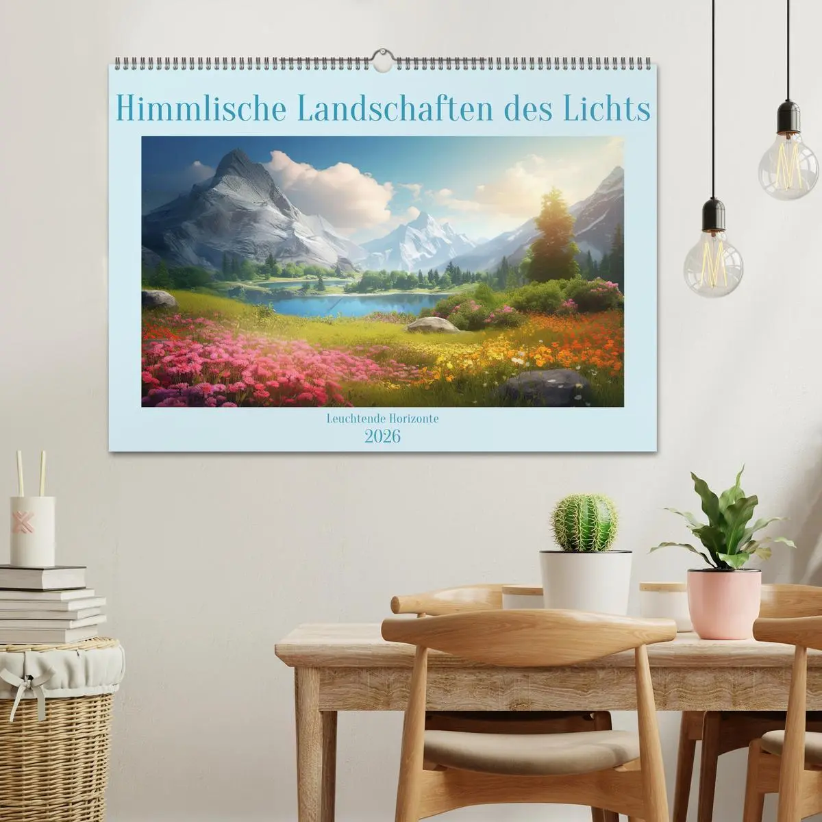 Bild: 9783457506165 | Himmlische Landschaften des Lichts (Wandkalender 2026 DIN A2 quer),...