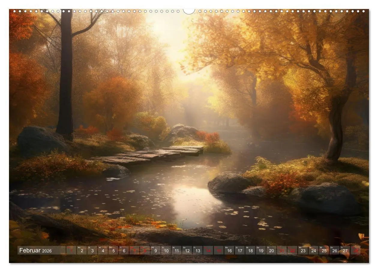 Bild: 9783457506165 | Himmlische Landschaften des Lichts (Wandkalender 2026 DIN A2 quer),...