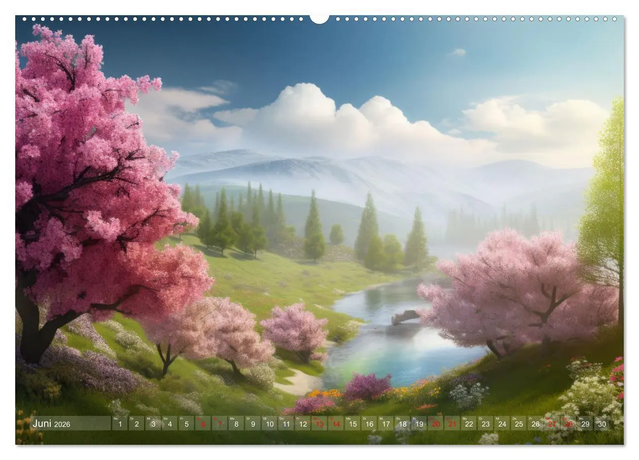 Bild: 9783457506165 | Himmlische Landschaften des Lichts (Wandkalender 2026 DIN A2 quer),...