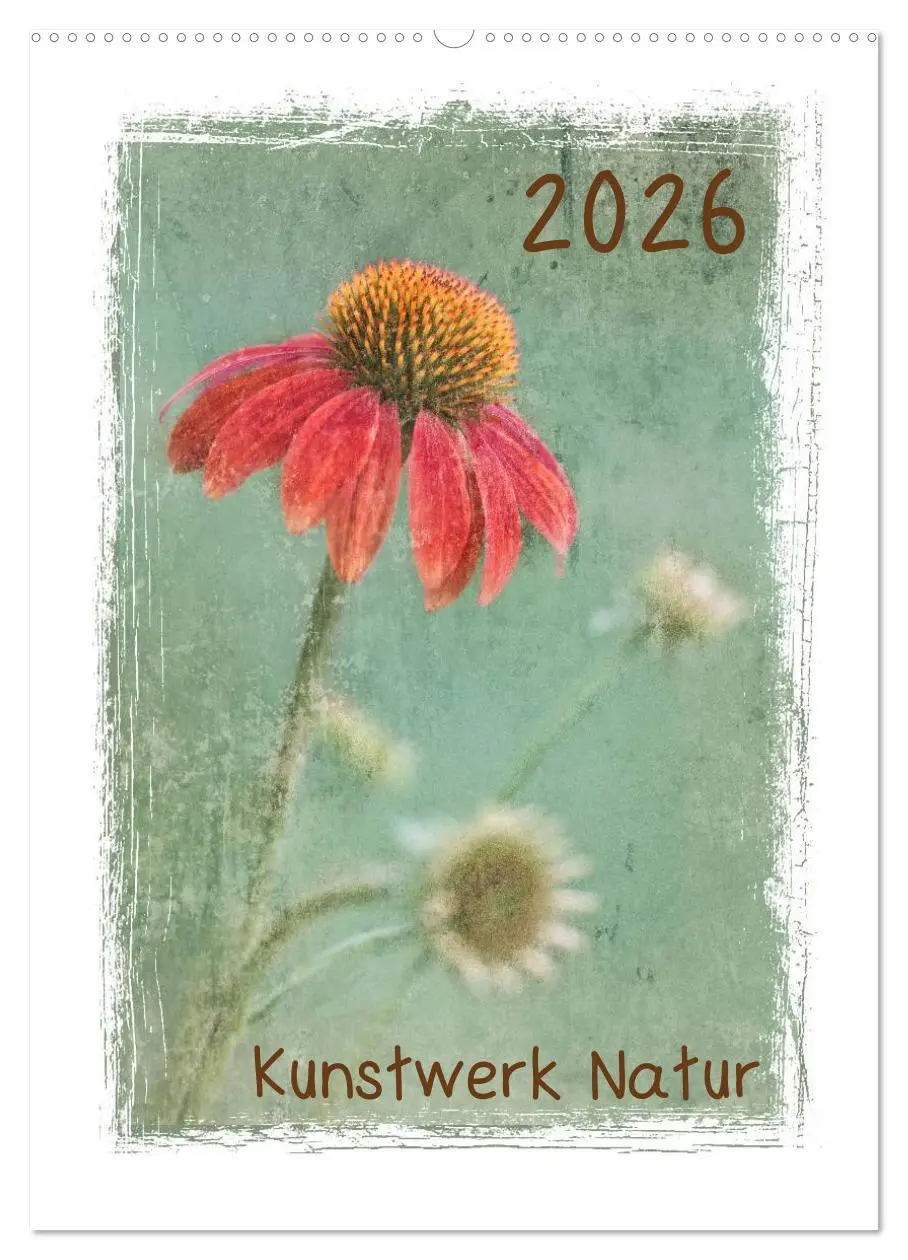 Cover: 9783516456165 | Kunstwerk Natur (Wandkalender 2026 DIN A2 hoch), CALVENDO...