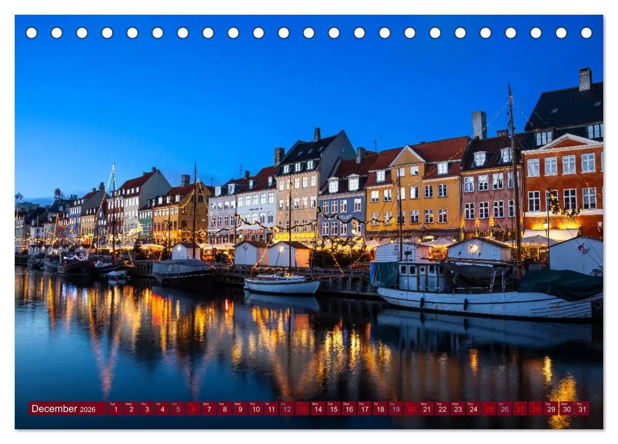 Bild: 9783516696165 | Scenic Denmark. Jutland and Copenhagen (Desk Calendar 2026 DIN A5...