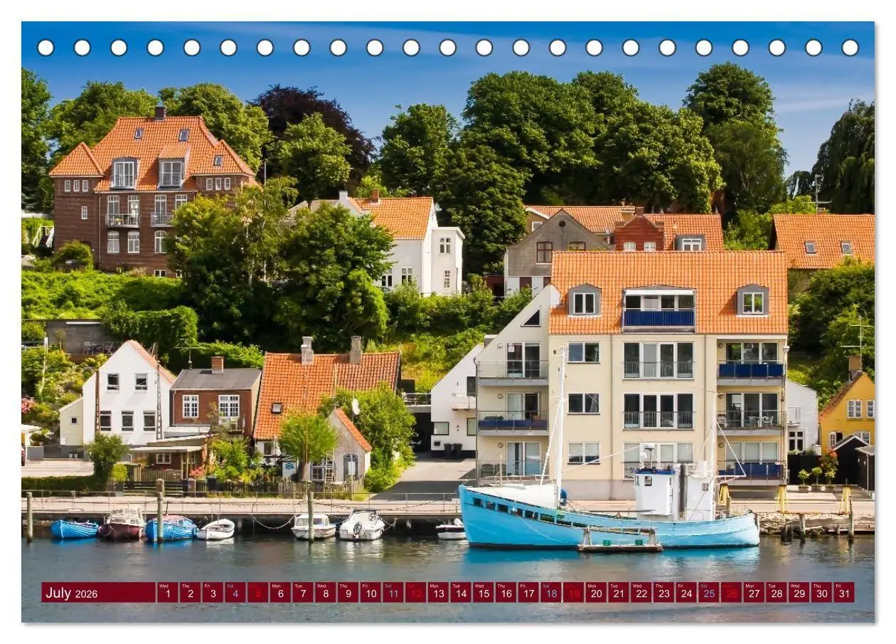 Bild: 9783516696165 | Scenic Denmark. Jutland and Copenhagen (Desk Calendar 2026 DIN A5...