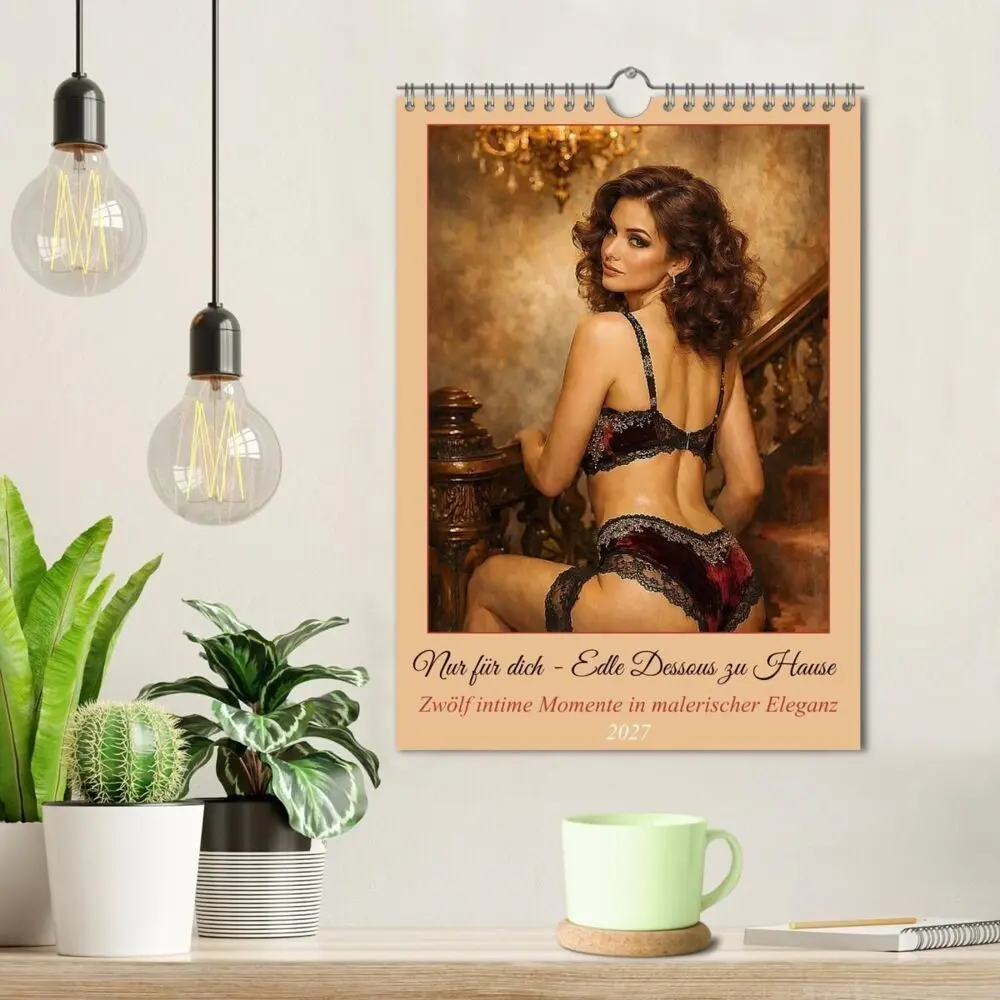 Bild: 9783516766165 | Nur für dich - Edle Dessous zu Hause (Wandkalender 2027 DIN A4...