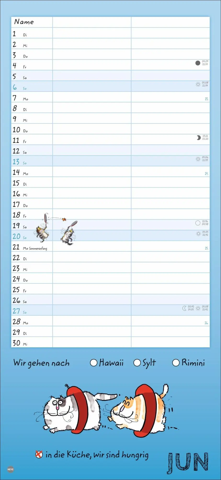 Bild: 9783756416165 | Catzz Planer für zwei 2027 | Alexander Holzach | Kalender | 14 S.