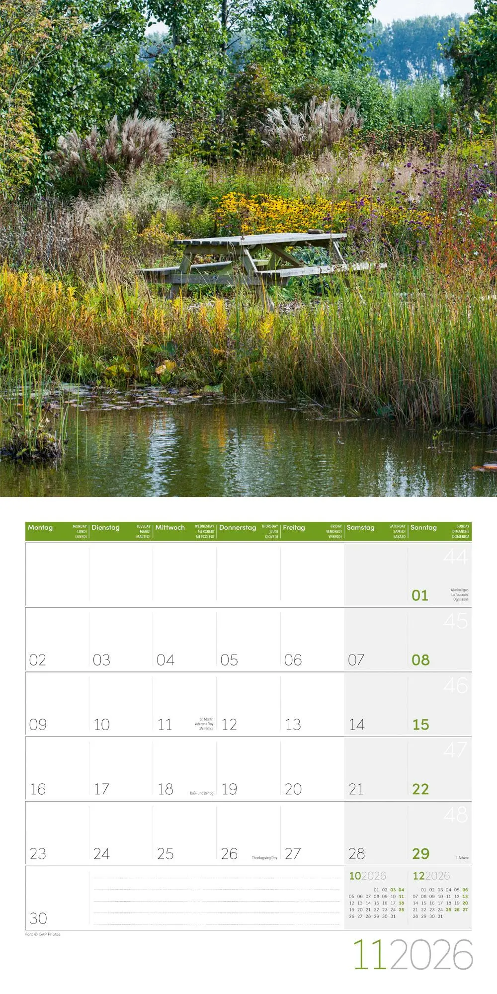 Bild: 9783838446165 | Landleben Broschürenkalender 2026 - 30x30 - Art12 | GmbH | Kalender