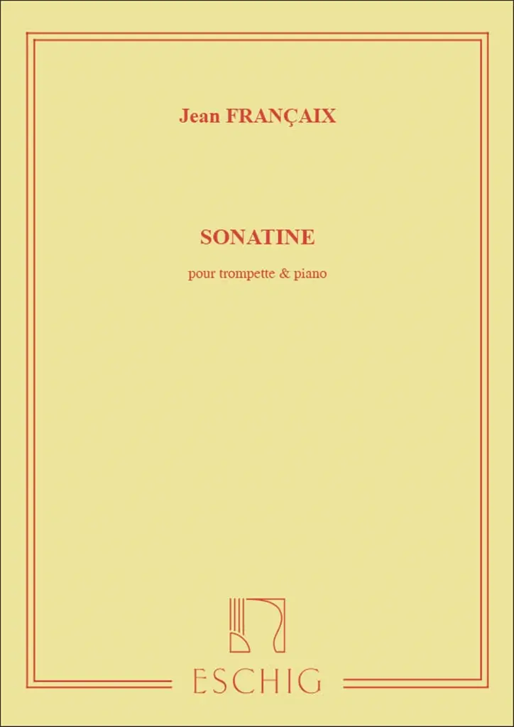 Cover: 9790045026165 | Sonatine | Jean Francaix | Buch | 2001 | Max Eschig