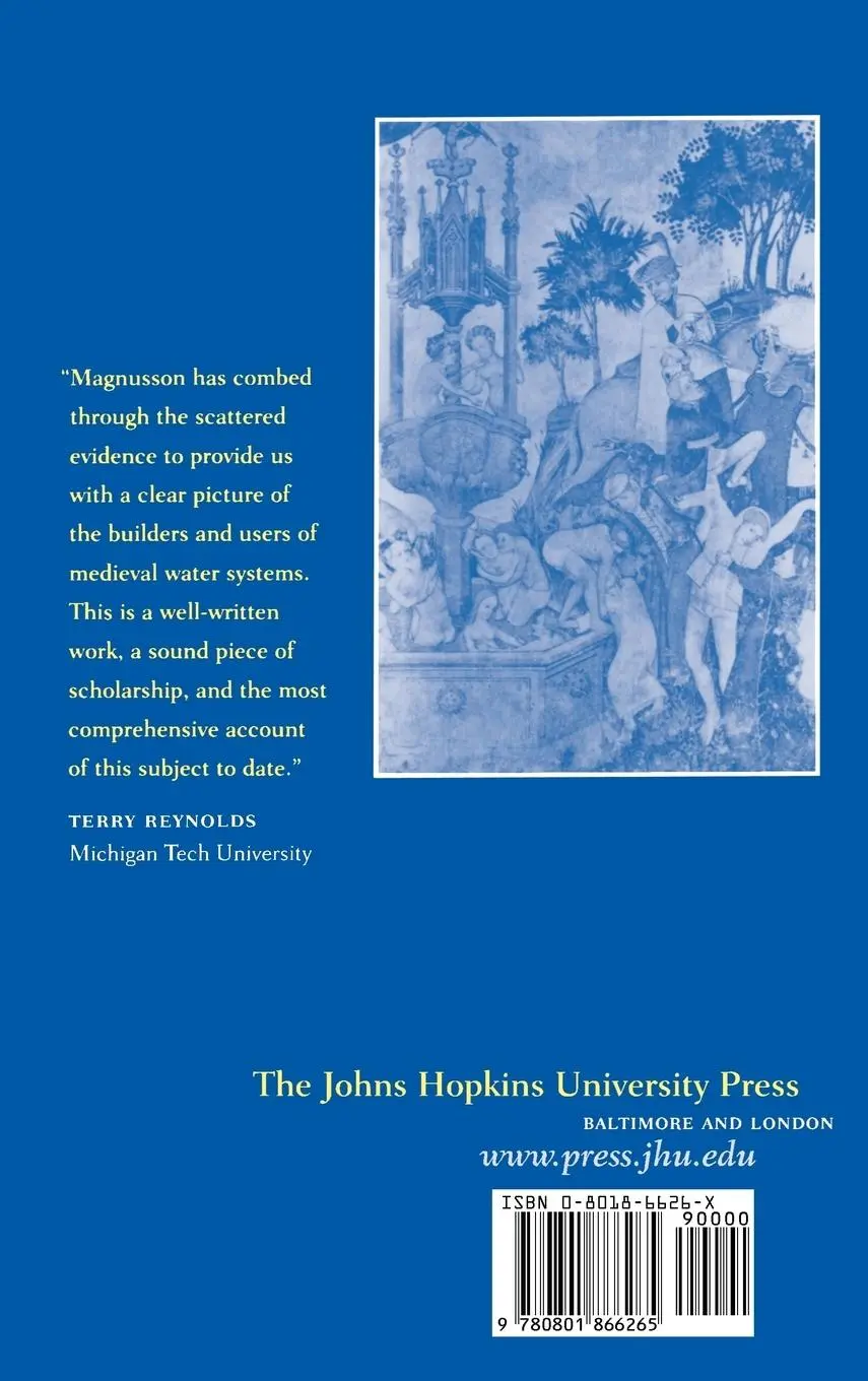 Rückseite: 9780801866265 | Water Technology in the Middle Ages | Roberta J. Magnusson | Buch