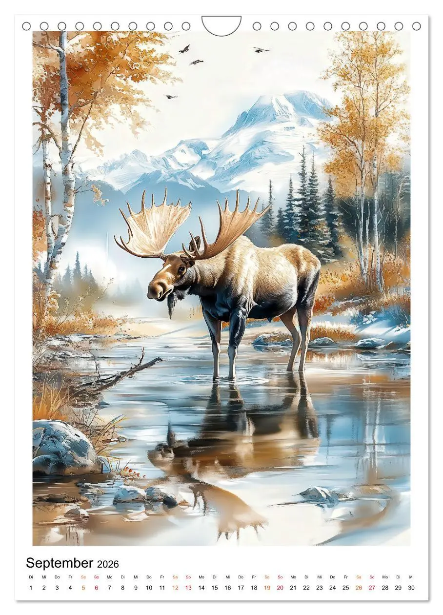 Bild: 9783457286265 | Alaska - Landschaften, Tiere, Freiheit (Wandkalender 2026 DIN A4...