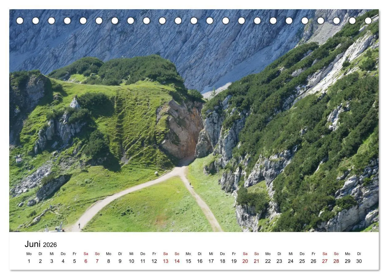 Bild: 9783457426265 | Das Zugspitzegebiet (Tischkalender 2026 DIN A5 quer), CALVENDO...