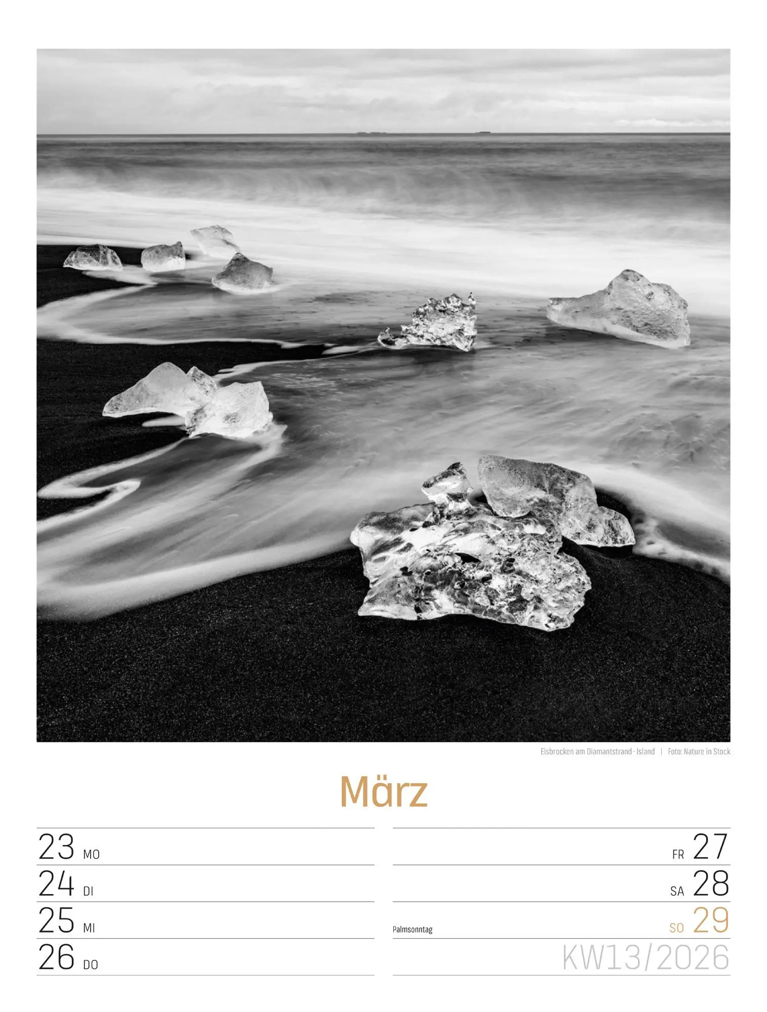 Bild: 9783838436265 | Silent Nature Wochenplaner Kalender 2026 | Ackermann Kunstverlag GmbH