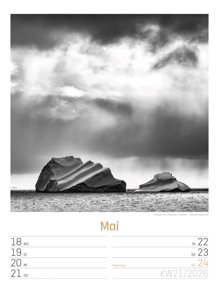 Bild: 9783838436265 | Silent Nature Wochenplaner Kalender 2026 | Ackermann Kunstverlag GmbH