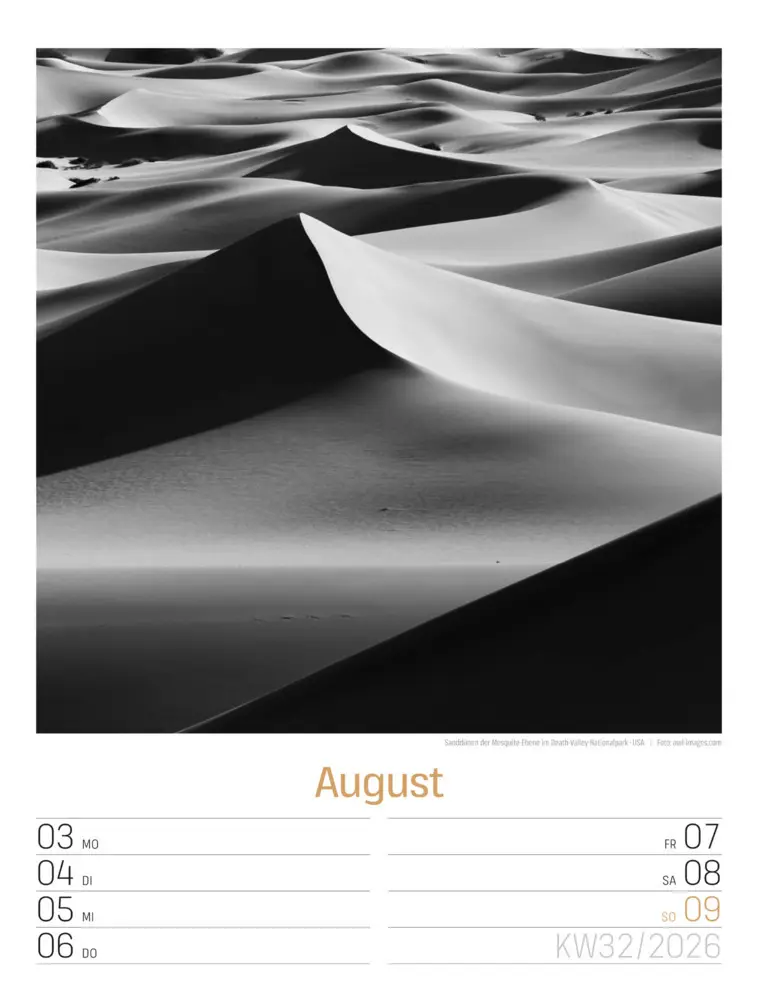 Bild: 9783838436265 | Silent Nature Wochenplaner Kalender 2026 | Ackermann Kunstverlag GmbH