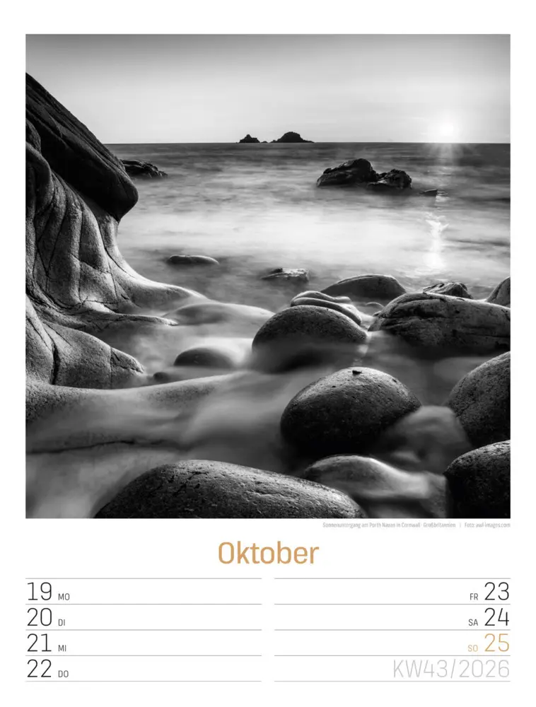 Bild: 9783838436265 | Silent Nature Wochenplaner Kalender 2026 | Ackermann Kunstverlag GmbH