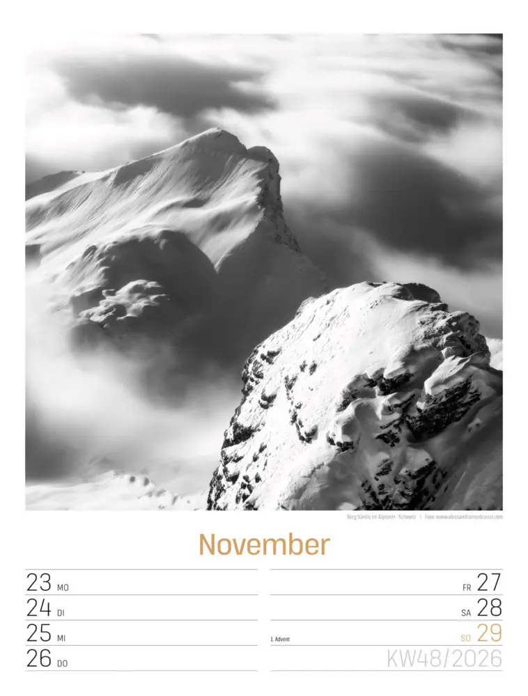 Bild: 9783838436265 | Silent Nature Wochenplaner Kalender 2026 | Ackermann Kunstverlag GmbH
