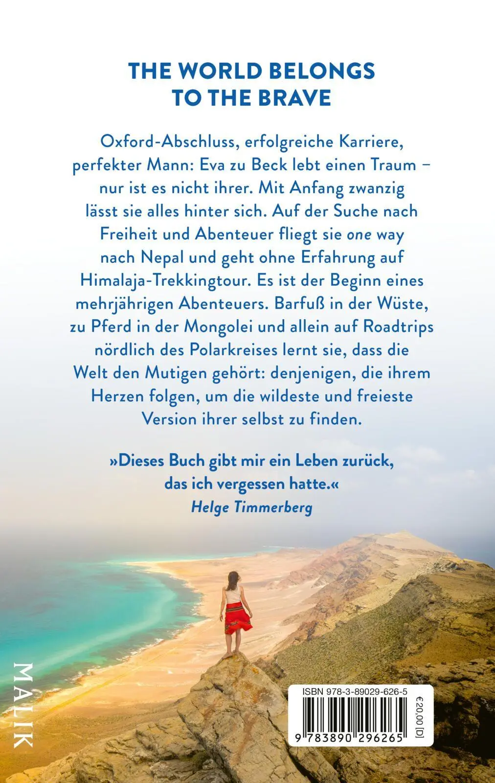 Rückseite: 9783890296265 | The Wilder Way | Eva Zu Beck | Taschenbuch | 336 S. | Deutsch | 2026