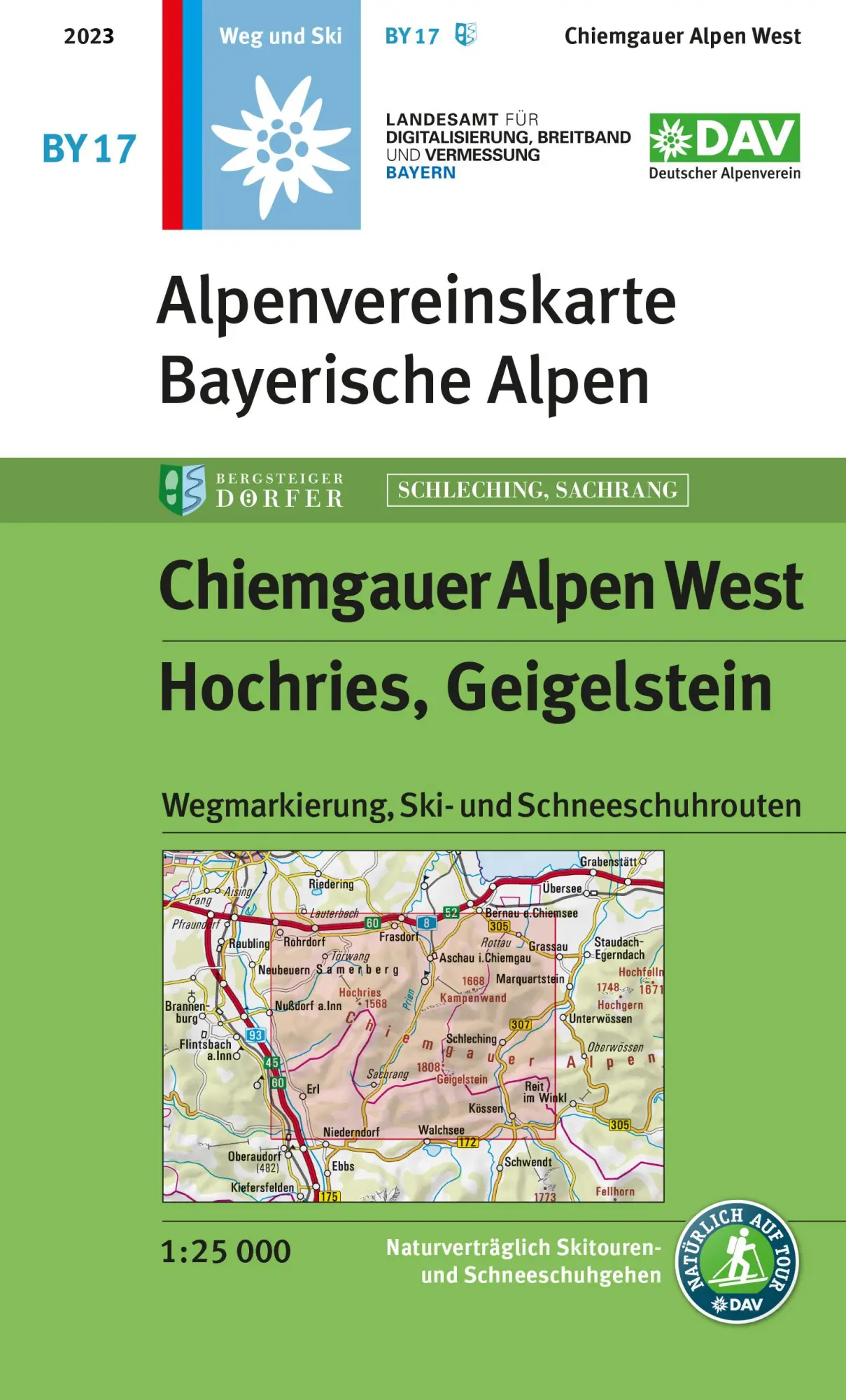Cover: 9783948256265 | Chiemgauer Alpen West, Hochries, Geigelstein | Deutscher Alpenverein