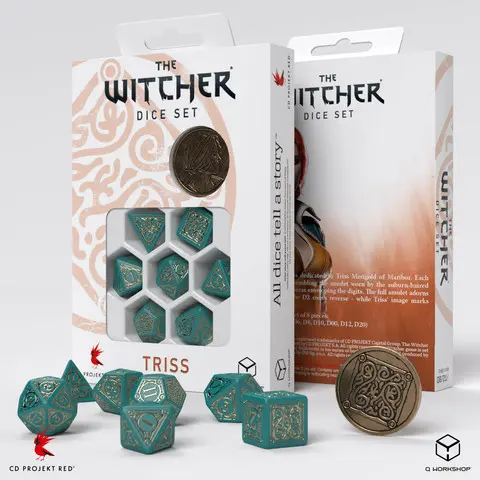 Cover: 5907699496365 | The Witcher Dice Set. Triss - The Beautiful Healer | Q-Workshop