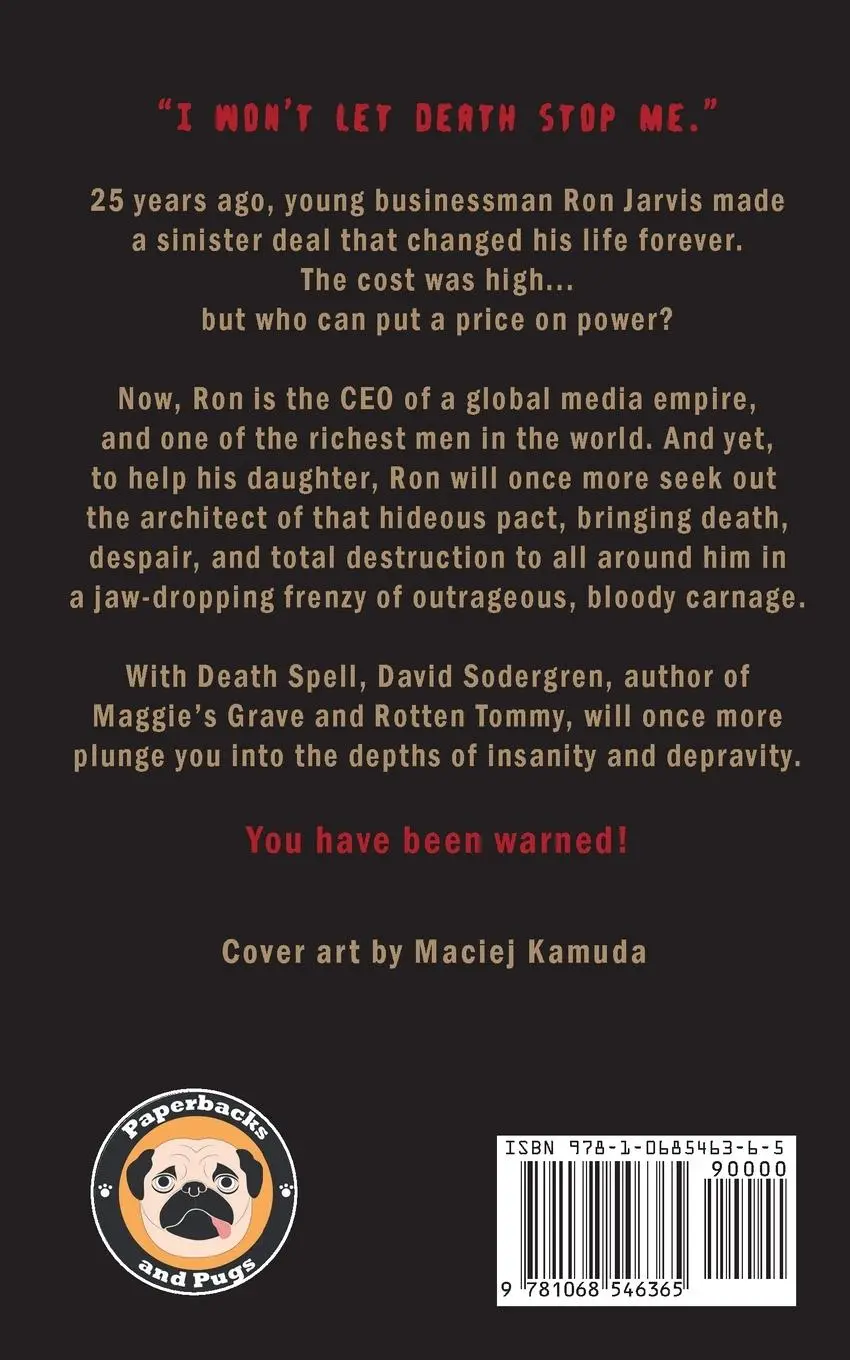 Rückseite: 9781068546365 | Death Spell | David Sodergren | Taschenbuch | Englisch | 2025