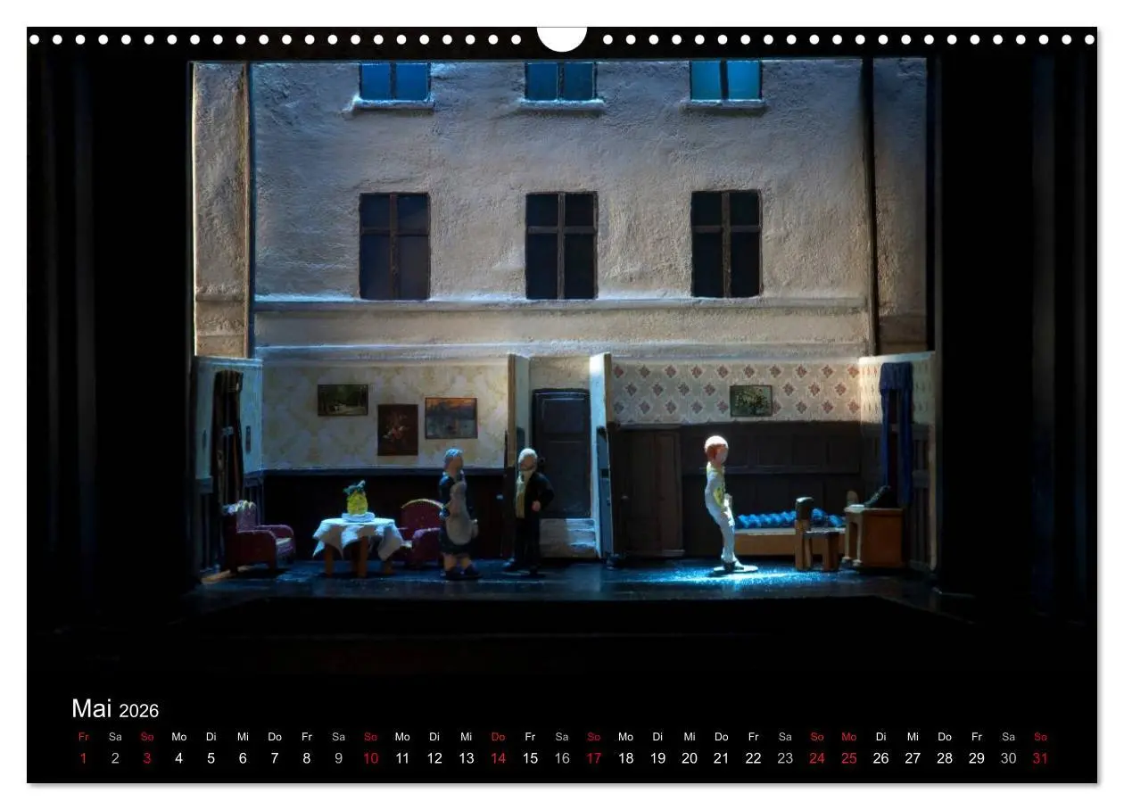 Bild: 9783457966365 | Bühnenbildmodelle (Wandkalender 2026 DIN A3 quer), CALVENDO...