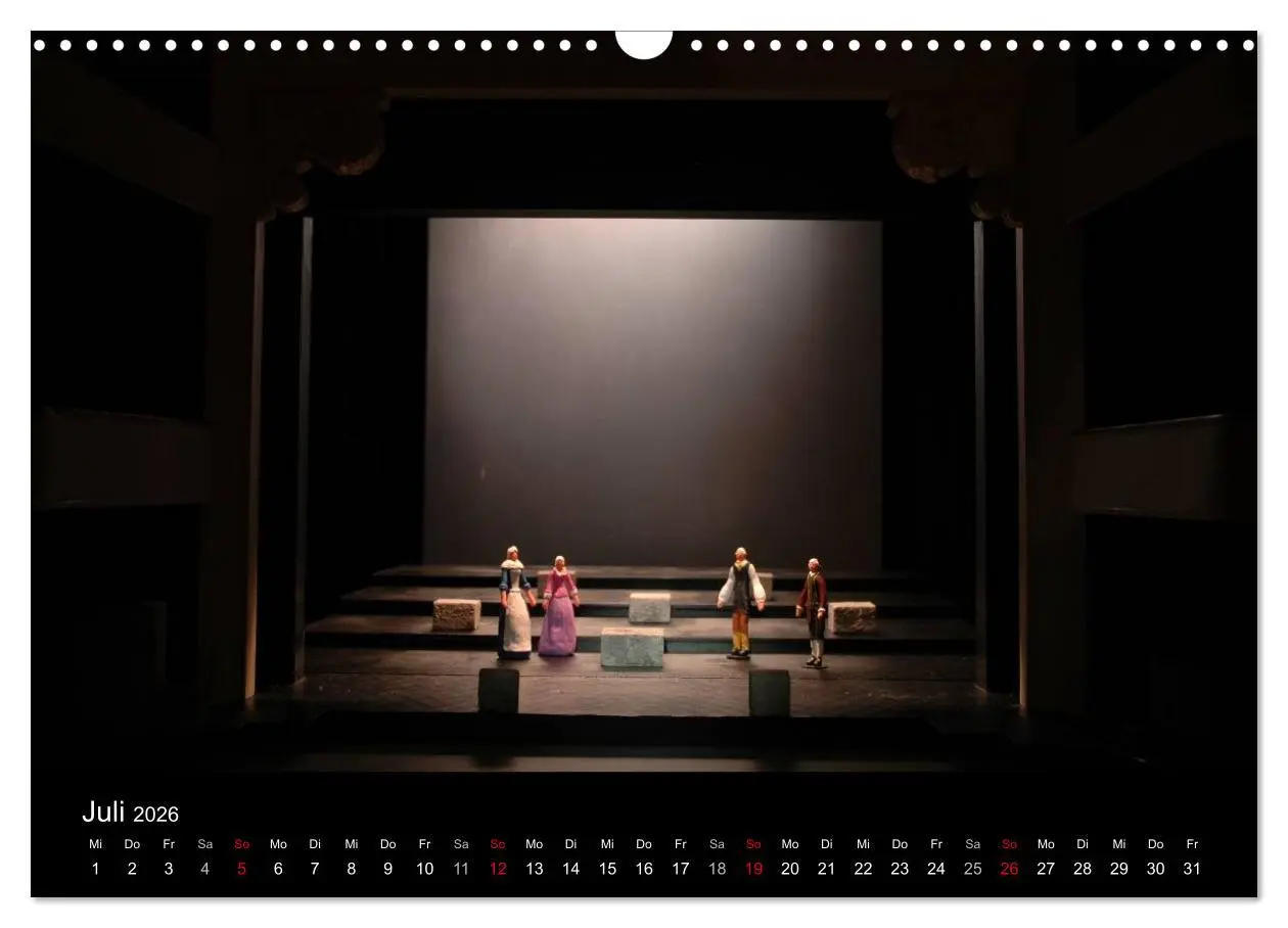Bild: 9783457966365 | Bühnenbildmodelle (Wandkalender 2026 DIN A3 quer), CALVENDO...