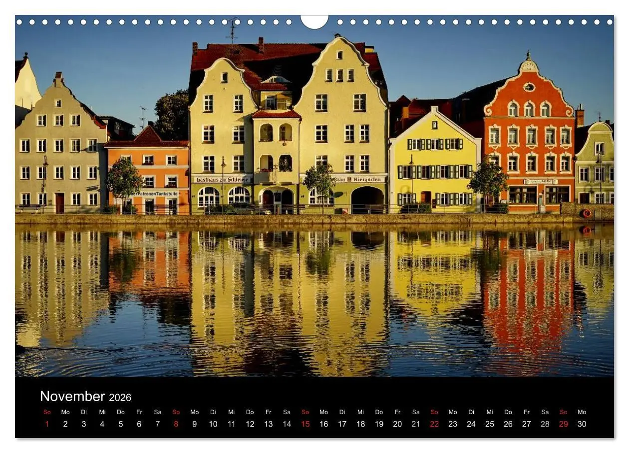 Bild: 9783516126365 | Landshut bei Tag und Nacht (Wandkalender 2026 DIN A3 quer),...