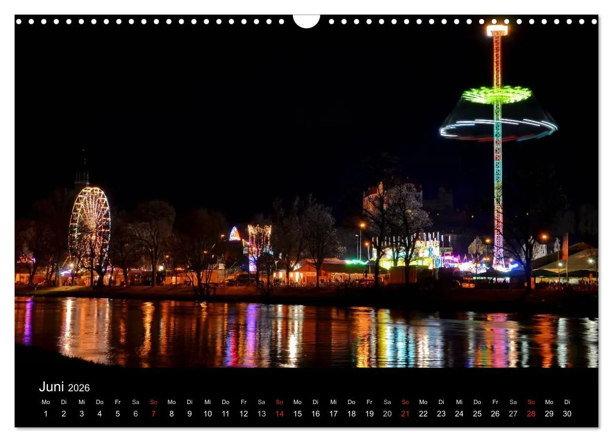 Bild: 9783516126365 | Landshut bei Tag und Nacht (Wandkalender 2026 DIN A3 quer),...