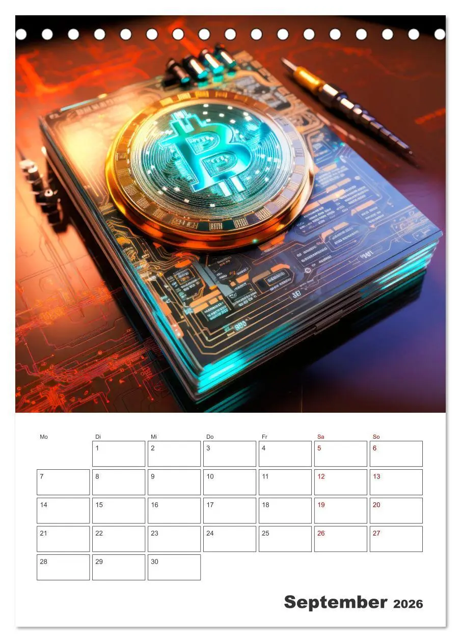 Bild: 9783516296365 | KRYPTO Cooler Terminplaner (Tischkalender 2026 DIN A5 hoch),...