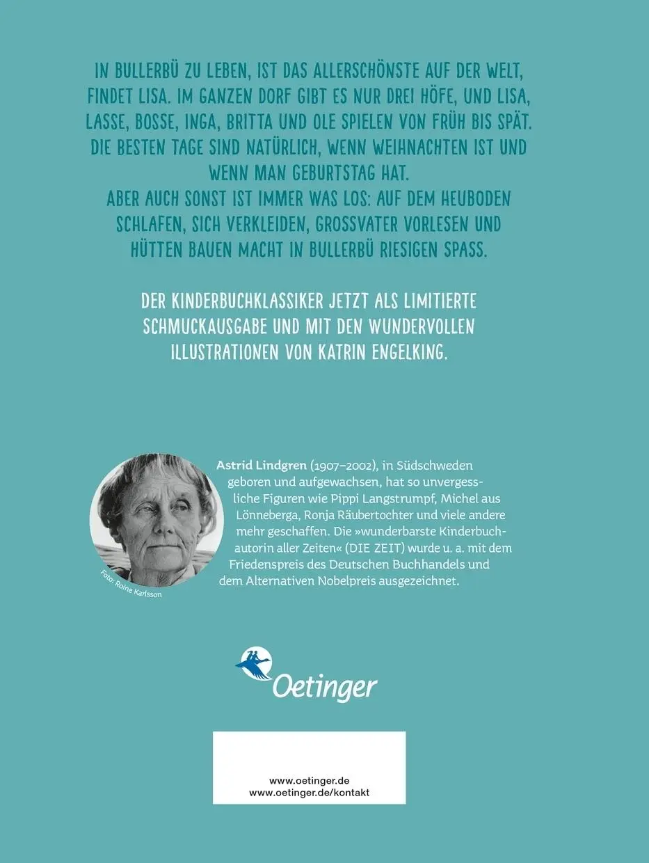 Rückseite: 9783751206365 | Wir Kinder aus Bullerbü 1 | Astrid Lindgren | Buch | 96 S. | Deutsch