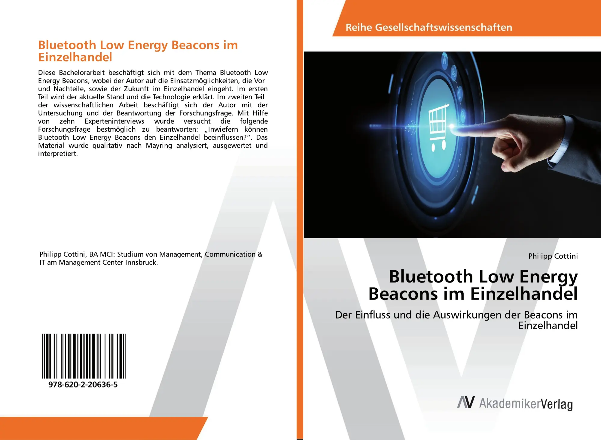 Cover: 9786202206365 | Bluetooth Low Energy Beacons im Einzelhandel | Philipp Cottini | Buch